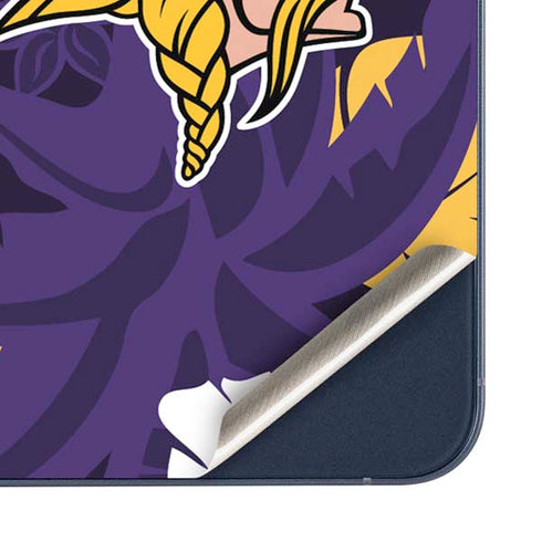 NFL Minnesota Vikings Tropical Print Galaxy A36 5G Skin